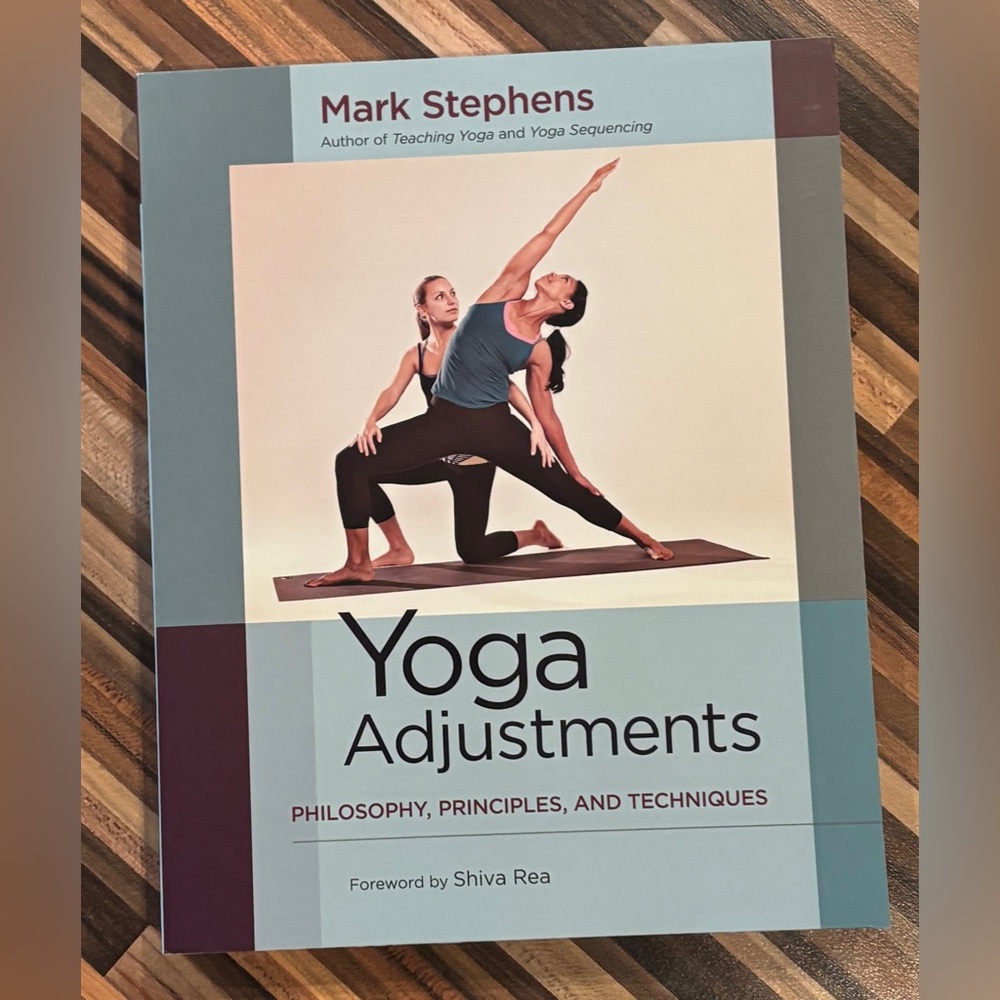 New Mark Stephens Yoga Adjustments Book for Yoga Teachers